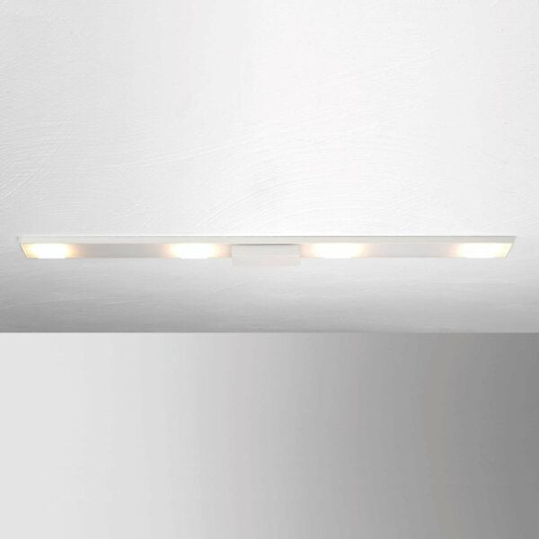 4-lamppuinen LED-kattovalaisin Slight, valkoinen