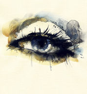 Canvas-taulu Beauty eye 580