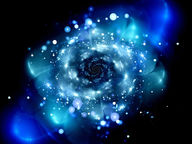 Canvas-taulu Blue Cosmos 1014