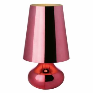 Cindy-yöpöytälamppu, LED, pinkki metalli