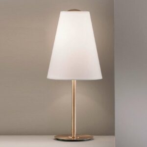 Clemo-pöytälamppu, korkeus 60 cm, kulta