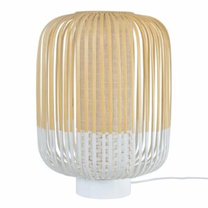 Forestier Bamboo Light M -pöytävalo valkoinen