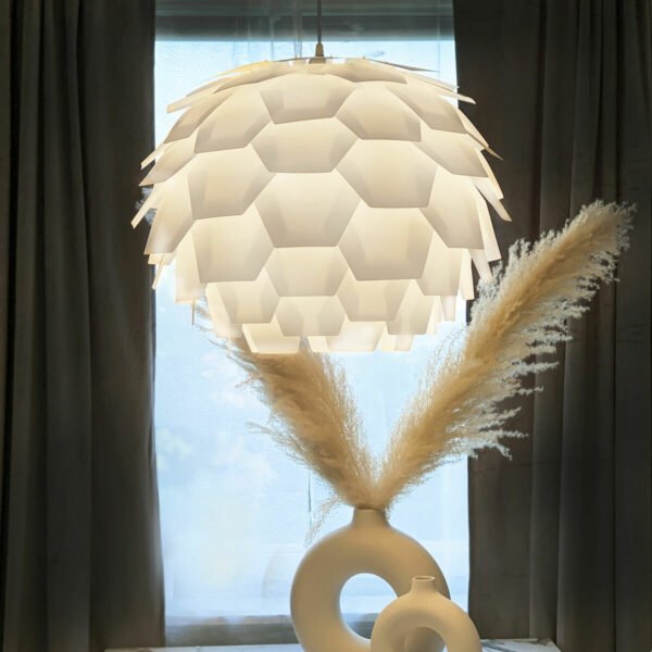 Aneta Lighting Carpatica kattovalaisin Ø60 cm valkoinen