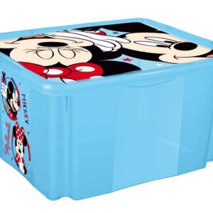 Kannellinen säilytyslaatikko Mickey 24 L